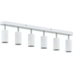 vidaXL Iluminación-Foco de techo con focos 73 x 6 x 16 cm Metal