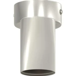 vidaXL Foco de techo con focos Níquel 6,5 x 6 x 11,5 cm Metal Níquel cepillado Outlet