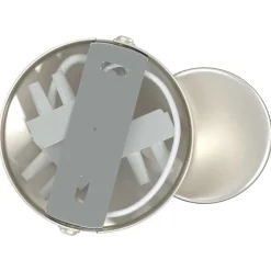 vidaXL Foco de techo con focos Níquel 6,5 x 6 x 11,5 cm Metal Níquel cepillado Outlet