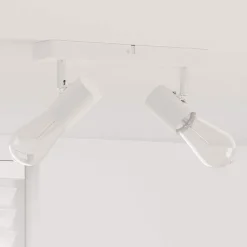 vidaXL Iluminación-Foco de techo con focos 26 x 6,5 x 11,5 cm Metal