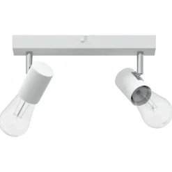 vidaXL Iluminación-Foco de techo con focos 26 x 6,5 x 11,5 cm Metal
