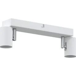 vidaXL Iluminación-Foco de techo con focos 26 x 6,5 x 11,5 cm Metal