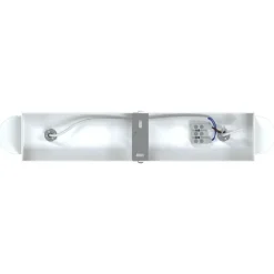 vidaXL Iluminación-Foco de techo con focos 26 x 6,5 x 11,5 cm Metal