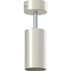 vidaXL Foco de techo con focos Níquel 6 x 6 x 16 cm Metal Níquel cepillado Best