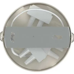 vidaXL Foco de techo con focos Níquel 6 x 6 x 16 cm Metal Níquel cepillado Best
