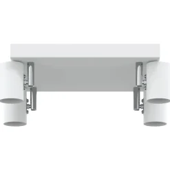 vidaXL Iluminación-Foco de techo con focos 26,5 x 26 x 11,5 cm Metal