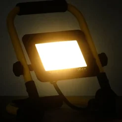 vidaXL Iluminación-Foco LED con asa 30 W blanco cálido