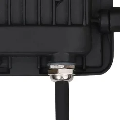 vidaXL Foco LED con asa 10 W Blanco cálido