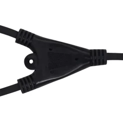 vidaXL Iluminación-Foco LED con asa 2x10 W blanco cálido