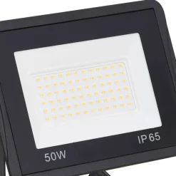 vidaXL Foco LED con asa 2x50 W blanco cálido Blanco c&aacute;lido