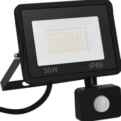 vidaXL Foco LED con sensor 30 W blanco cálido Blanco cálido New