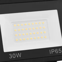 vidaXL Foco LED con sensor 30 W blanco cálido Blanco cálido New