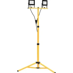 vidaXL Foco LED con trípode 2x30 W blanco cálido Blanco c&aacute;lido Best