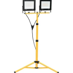 vidaXL Foco LED con trípode 2x100 W blanco cálido Blanco c&aacute;lido Best