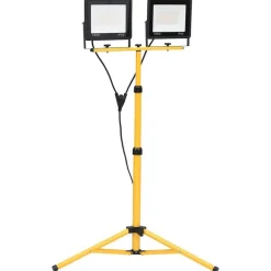 vidaXL Foco LED con trípode 2x100 W blanco frío Blanco frío Discount
