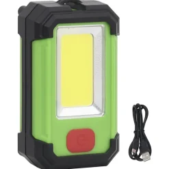 vidaXL Foco LED portátil con energía solar 7 W blanco frío Clearance