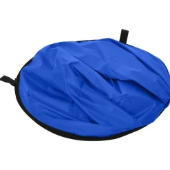 vidaXL Cámaras Y Objetivos-Fondo estudio fotografía ovalado 2 en 1 verde y azul 200x150 cm
