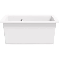 vidaXL Fontanería-Fregadero de cocina de granito con un seno