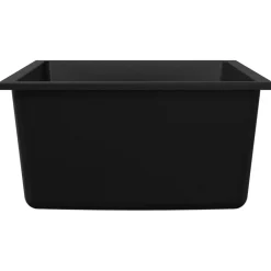 vidaXL Fregadero de cocina 38 x 44 x 20 cm granito Negro Hot