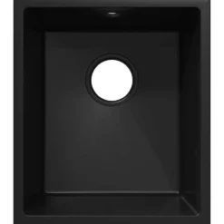 vidaXL Fregadero de cocina 38 x 44 x 20 cm granito Negro Hot