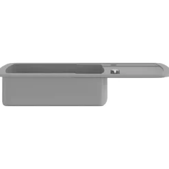vidaXL Fontanería-Fregadero de cocina con un seno de granito