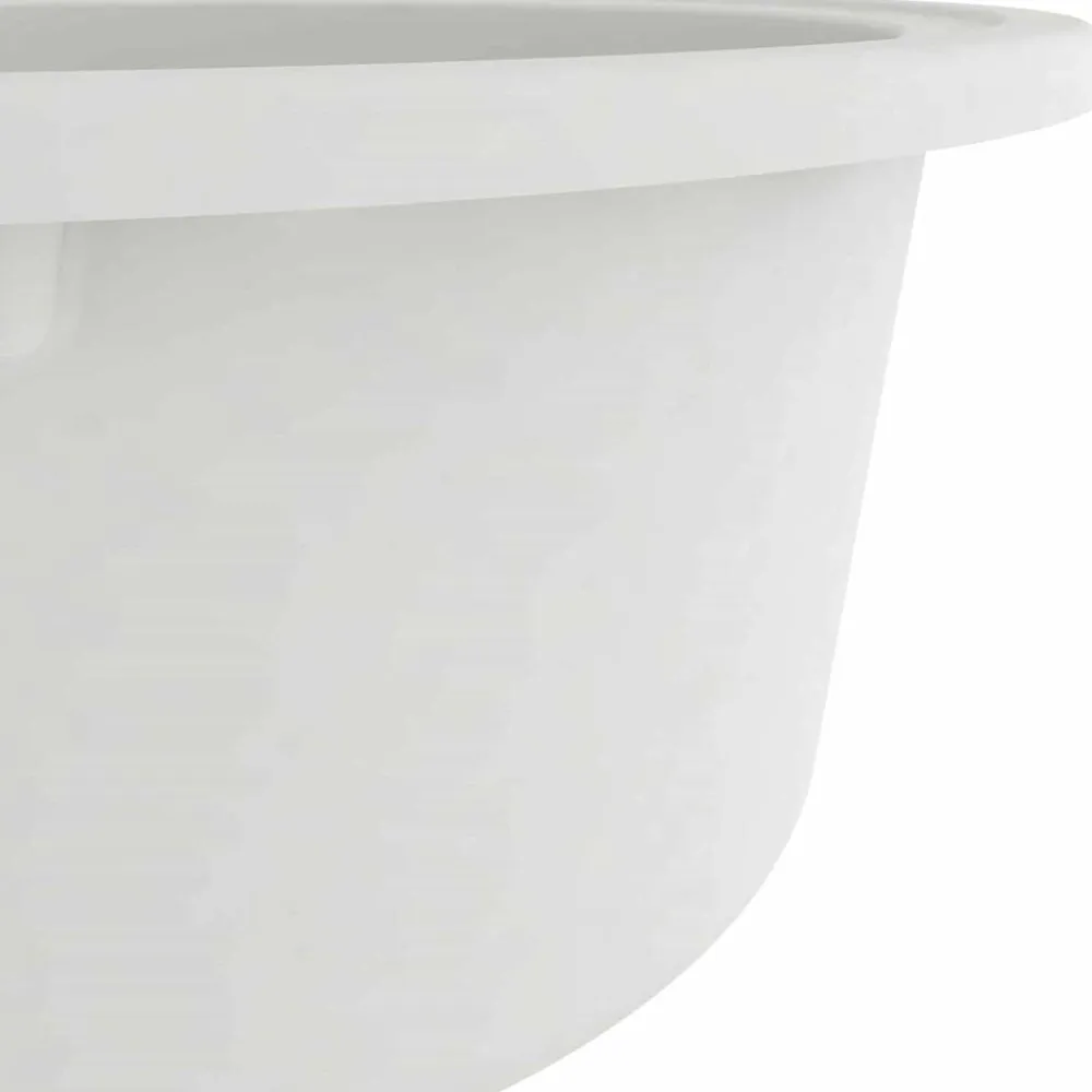vidaXL Fregadero de cocina 78 x 47 x 20.5 cm granito White Outlet