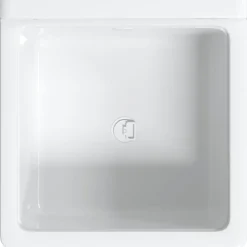 vidaXL Fontanería-Fregadero lavabo de pared resina 40x40x24 cm