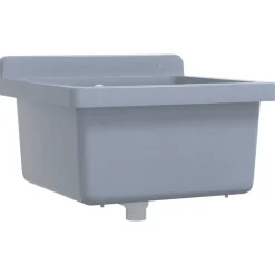 vidaXL Fontanería-Fregadero lavabo de pared resina 40x40x24 cm