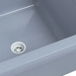 vidaXL Fontanería-Fregadero lavabo de pared resina 40x40x24 cm