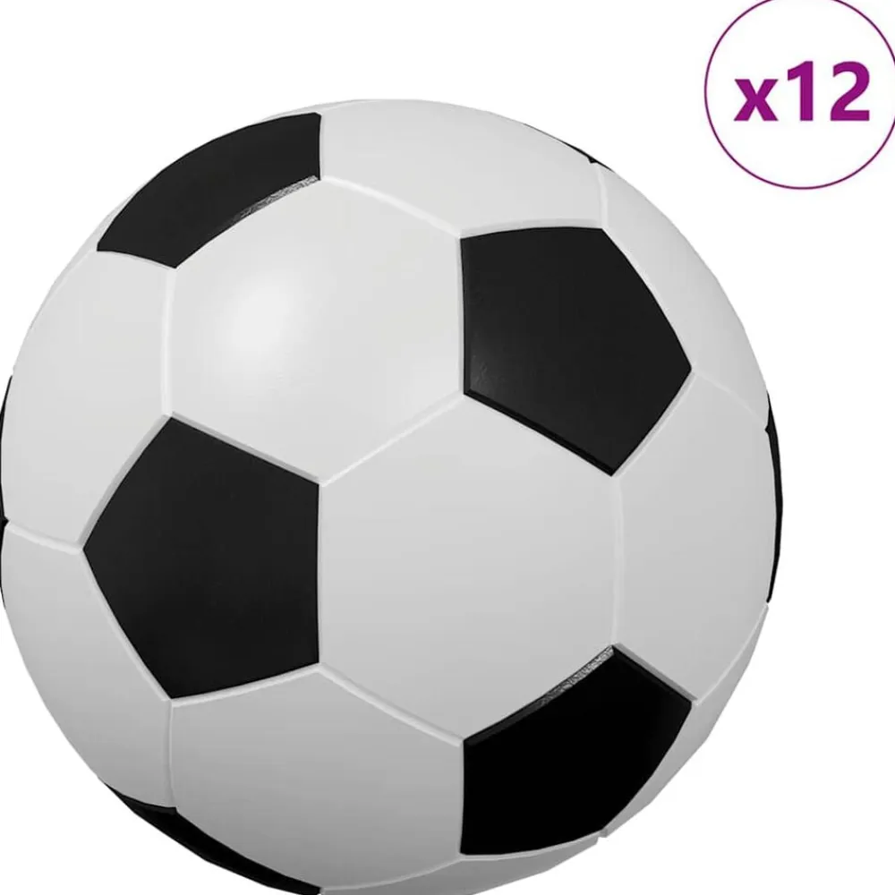 vidaXL Juegos De Interior-Fútbol de Mesa 12 pcs 3,6 x 3,6 cm Polipropileno