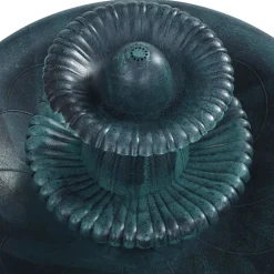 vidaXL Fuente de baño para pájaros plástico 50x91 cm Verde Sale