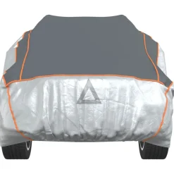 vidaXL Piezas Y Accesorios Para Vehículos-Funda coche completa SUV protección antigranizo M gris/plateado