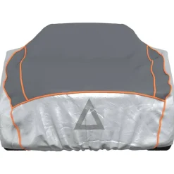 vidaXL Funda completa coche Sedan protección antigranizo S gris/plata Discount