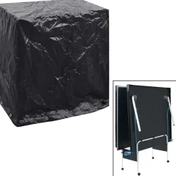 vidaXL Accesorios Para Muebles De Jardín-Funda de muebles de jardín mesa ping pong 8 ojales 160x55x182cm