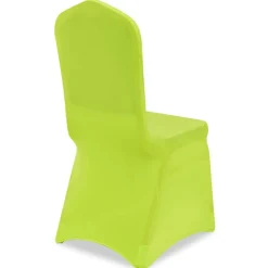vidaXL Funda de silla elástica 6 unidades Verde