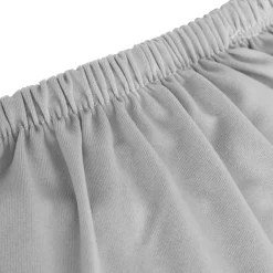 vidaXL Funda elástica para sillón de 3 plazas poliéster jersey Gris Clearance