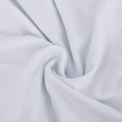 vidaXL Decoración-Funda elástica para sofá de 4 plazas poliéster jersey blanca
