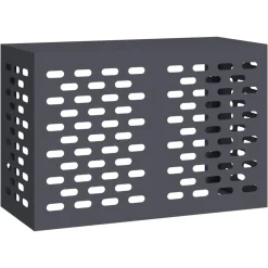 vidaXL Accesorios Para Electrodomésticos-Funda para Aire Acondicionado 90 x 40 x 60 cm Acero