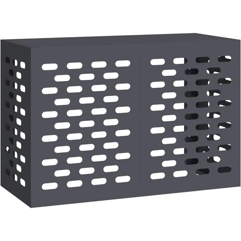 vidaXL Accesorios Para Electrodomésticos-Funda para Aire Acondicionado 90 x 40 x 60 cm Acero
