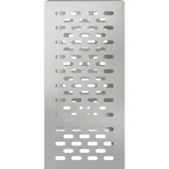 vidaXL Funda para Aire Acondicionado Plateado 110 x 50 x 105 cm Acero inoxidable Outlet