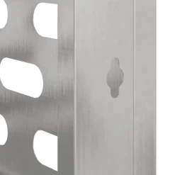 vidaXL Funda para Aire Acondicionado Plateado 110 x 50 x 105 cm Acero inoxidable Outlet