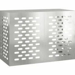 vidaXL Funda para Aire Acondicionado Plateado 100 x 50 x 70 cm Acero galvanizado Online
