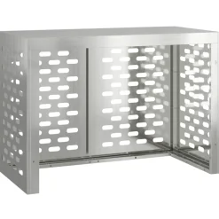 vidaXL Funda para Aire Acondicionado Plateado 100 x 50 x 70 cm Acero galvanizado Online