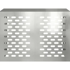 vidaXL Funda para Aire Acondicionado Plateado 100 x 50 x 70 cm Acero galvanizado Online