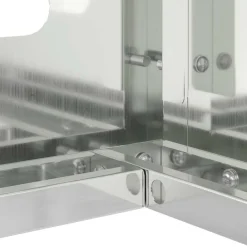 vidaXL Funda para Aire Acondicionado Plateado 100 x 50 x 70 cm Acero galvanizado Online