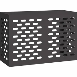vidaXL Accesorios Para Electrodomésticos-Funda para Aire Acondicionado 90 x 40 x 60 cm Acero