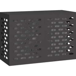 vidaXL Accesorios Para Electrodomésticos-Funda para Aire Acondicionado 90 x 40 x 60 cm Acero