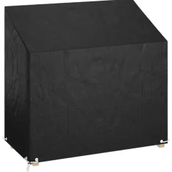 vidaXL Funda para banco de jardín 8 ojales polietileno 130x70x70/88 cm Hot