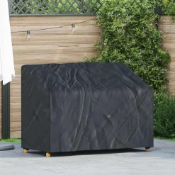 vidaXL Accesorios Para Muebles De Jardín-Funda para banco de jardín 134 x 70 x 65 / 94 cm Tela Oxford 420D