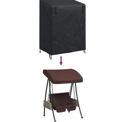 vidaXL Funda para columpio de exterior 120 x 90 x 155 cm Clearance